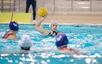 Marina Cordobés dissabte en una acció del partit | Roger Benet